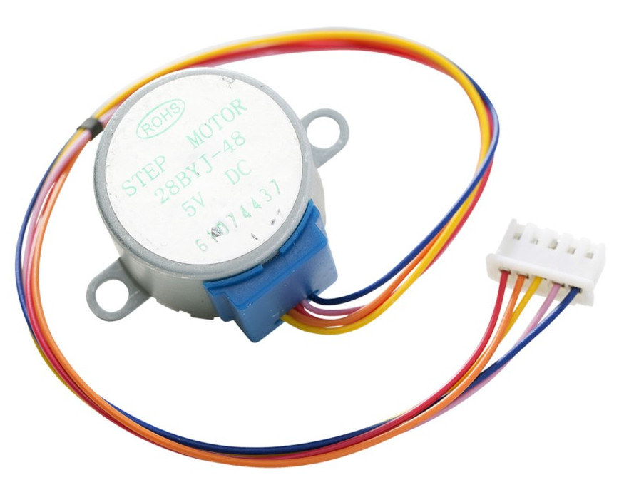 Backside of motor